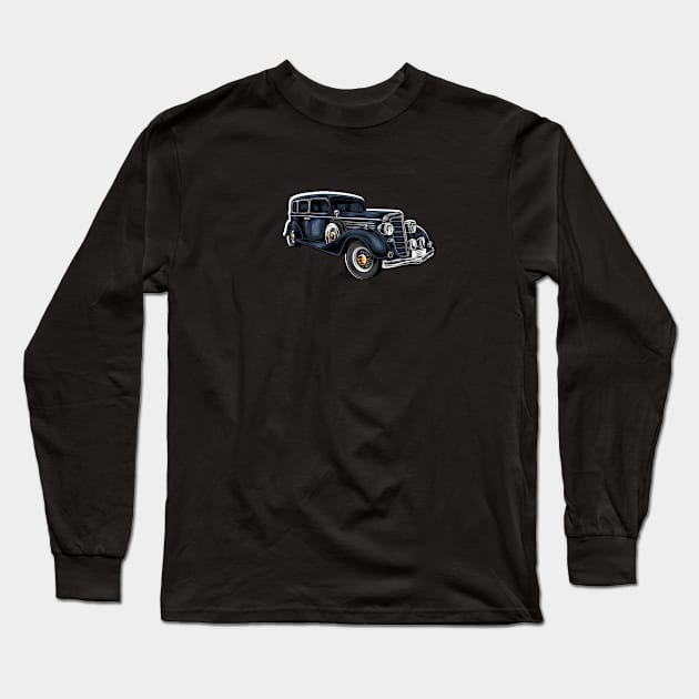 Classic Car Long Sleeve T-Shirt by TambuStore